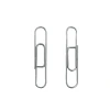 Wholesale nickel-plated paper clips, 50mm needle folded corner boat-shaped paper clips, nickel-plated paper clips Application Scenario